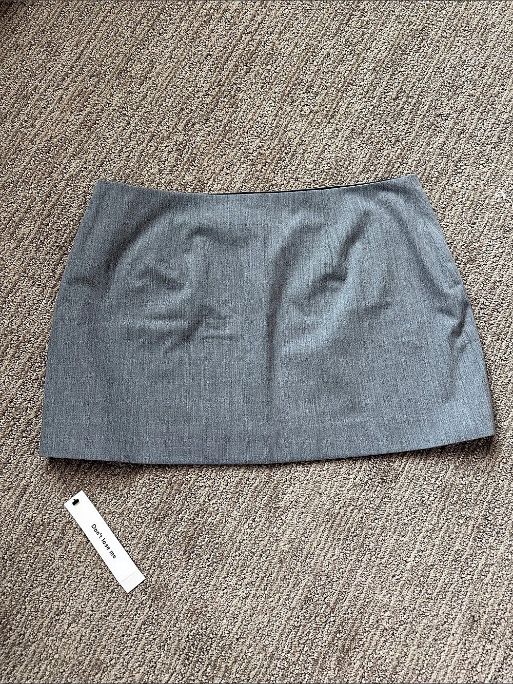 Reformation Carla Low Waist Mini Skirt